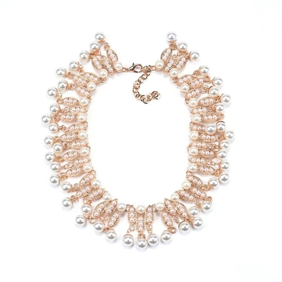 Party Fashionable Necklace With Pearl For Girls Various Length And Style