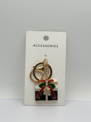 Christmas Gift Box Keychain Suitable for Present