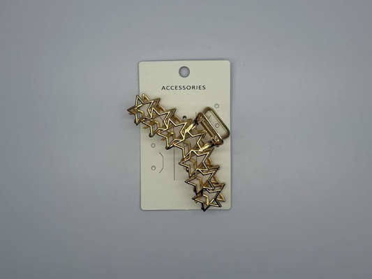 Star Metal Hair Claw Clip with Various Sizes
